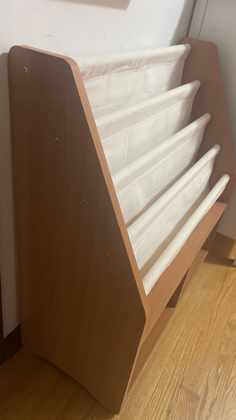 Kids Book Organizer Wooden Book Rack - photo 5