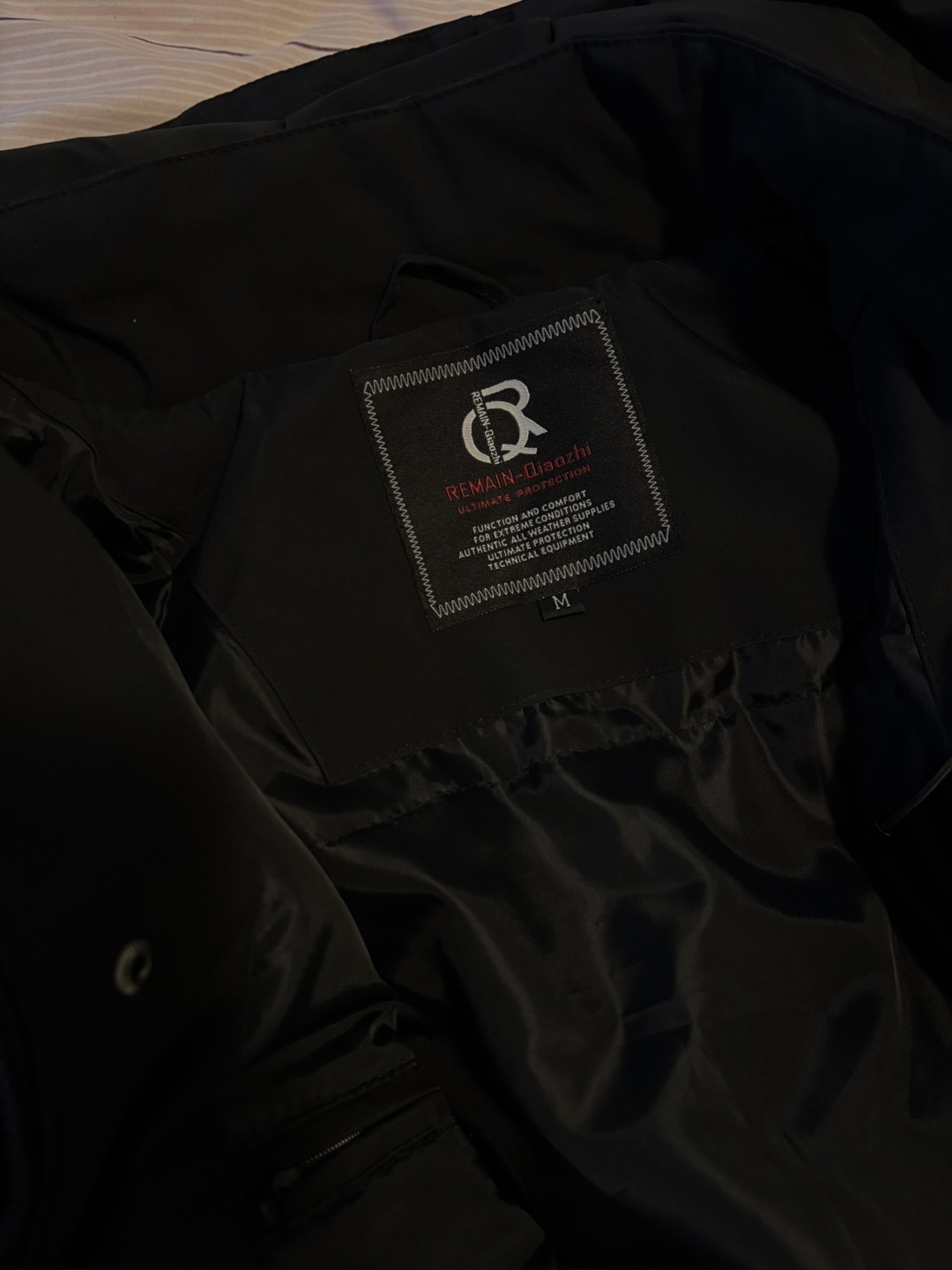 Remain Diaz Men's Black Jacket Size M - photo 3