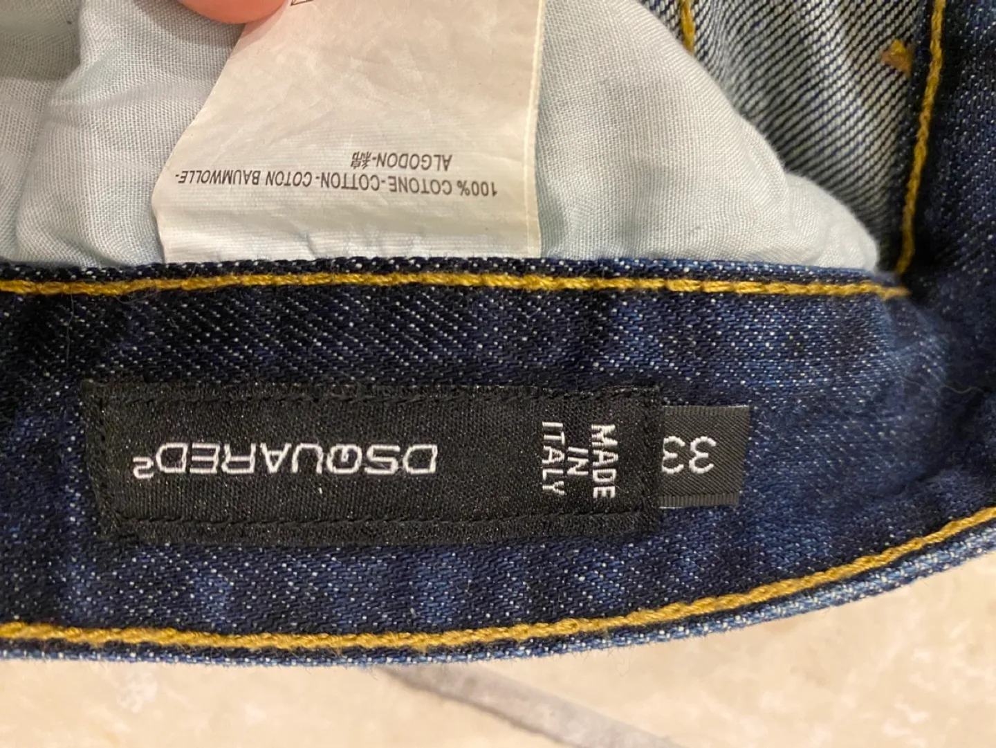 DSquared2 Distressed Denim Jeans - Size 33 image indicator(4)