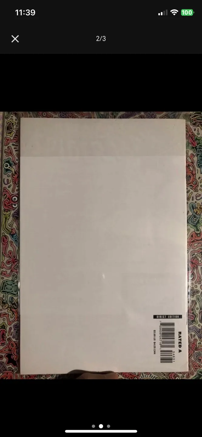 Amazing Spider-Man 546+ sketch variant Signed image indicator(2)