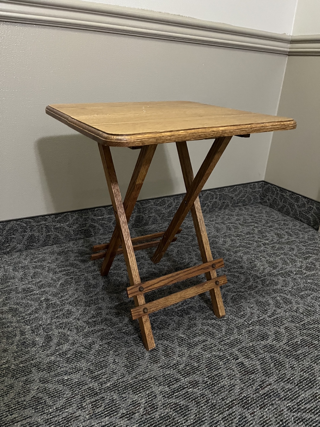 Vintage Wooden Tray Table