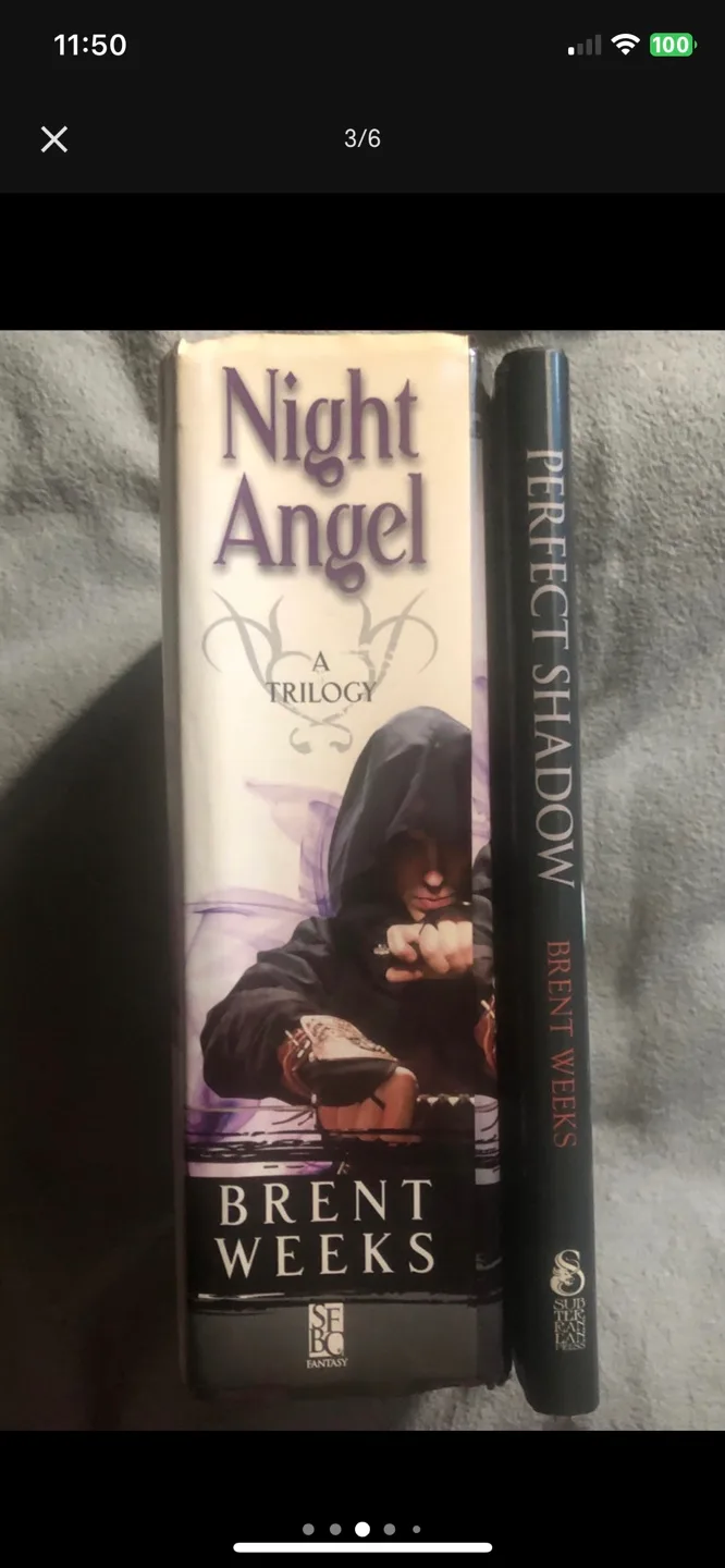 Night Angel/Perfect Shadow signed and numbered image indicator(3)