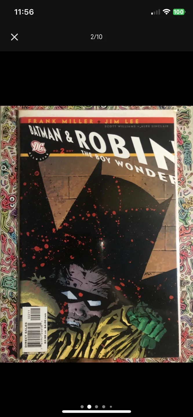 All Star Batman and Robin 1-10 (recalled misprint) image indicator(2)