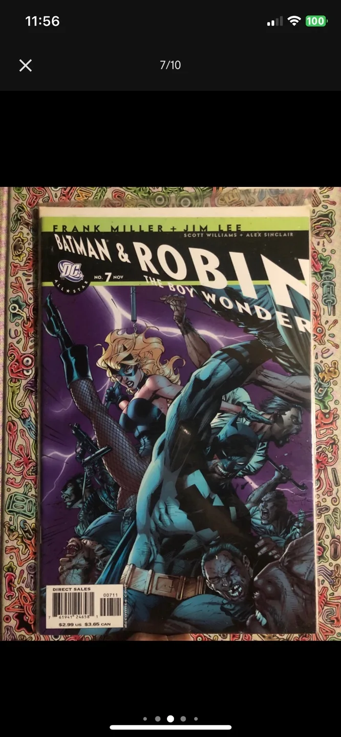 All Star Batman and Robin 1-10 (recalled misprint) image indicator(7)