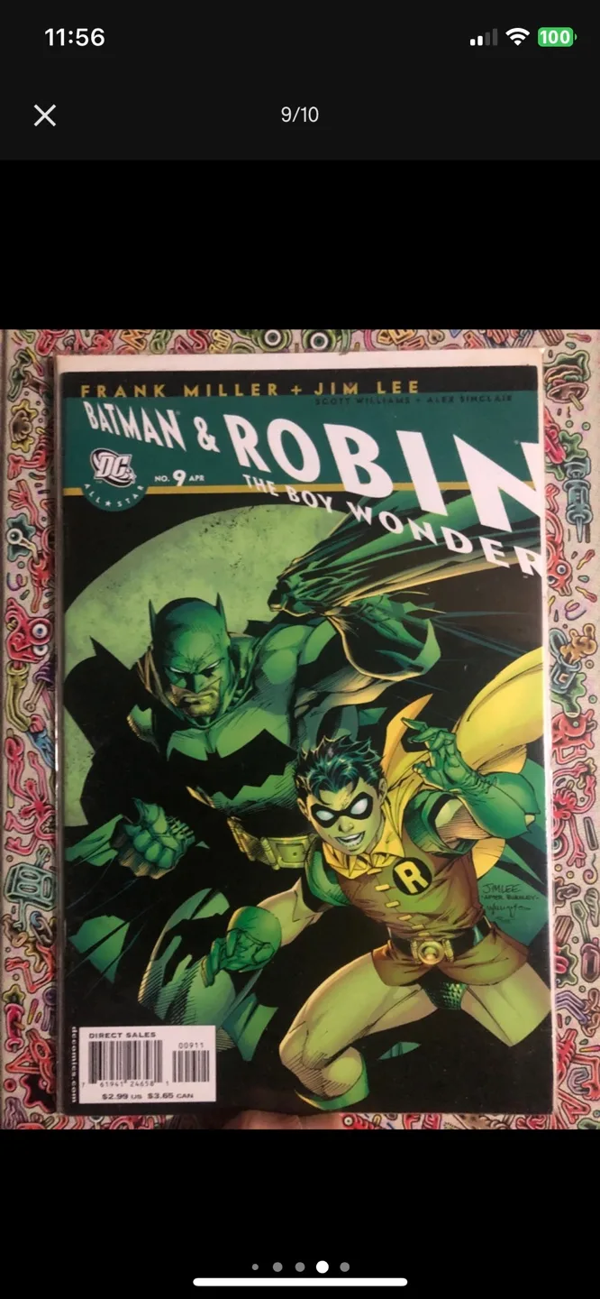 All Star Batman and Robin 1-10 (recalled misprint) image indicator(9)