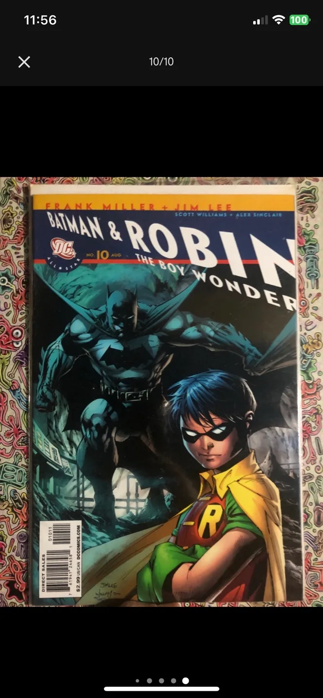 All Star Batman and Robin 1-10 (recalled misprint) image indicator(10)