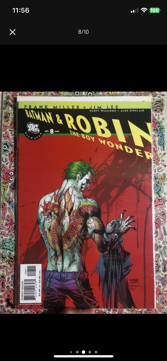All Star Batman and Robin 1-10 (recalled misprint) image indicator(8)
