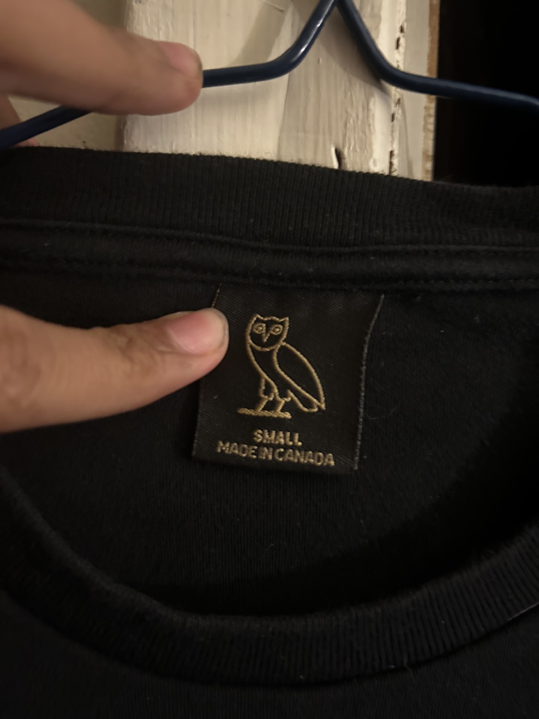 OVO Black Crewneck long sleeve- Small - photo 2
