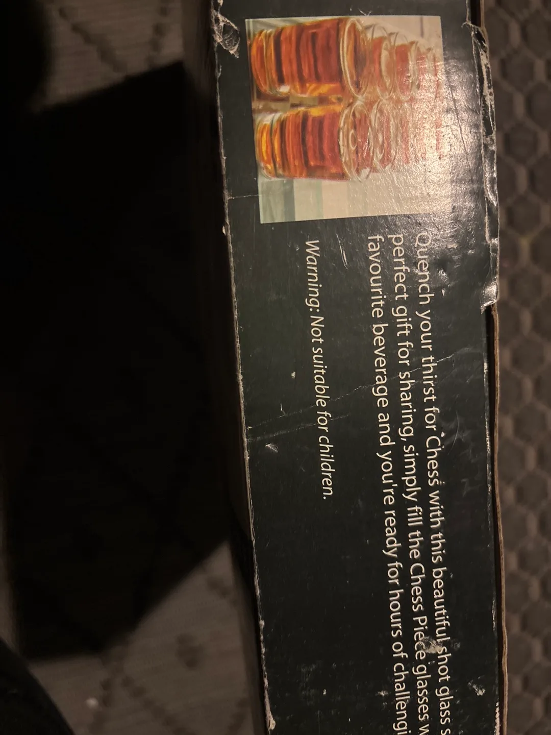 Vintage Chess Shot Glass Set image indicator(3)