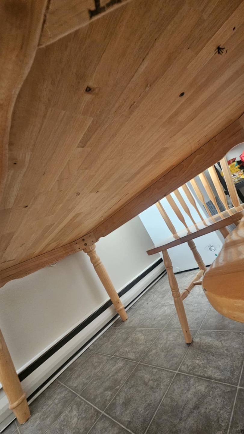 Wooden Kitchen Table ( Free Two Chairs ) - photo 4