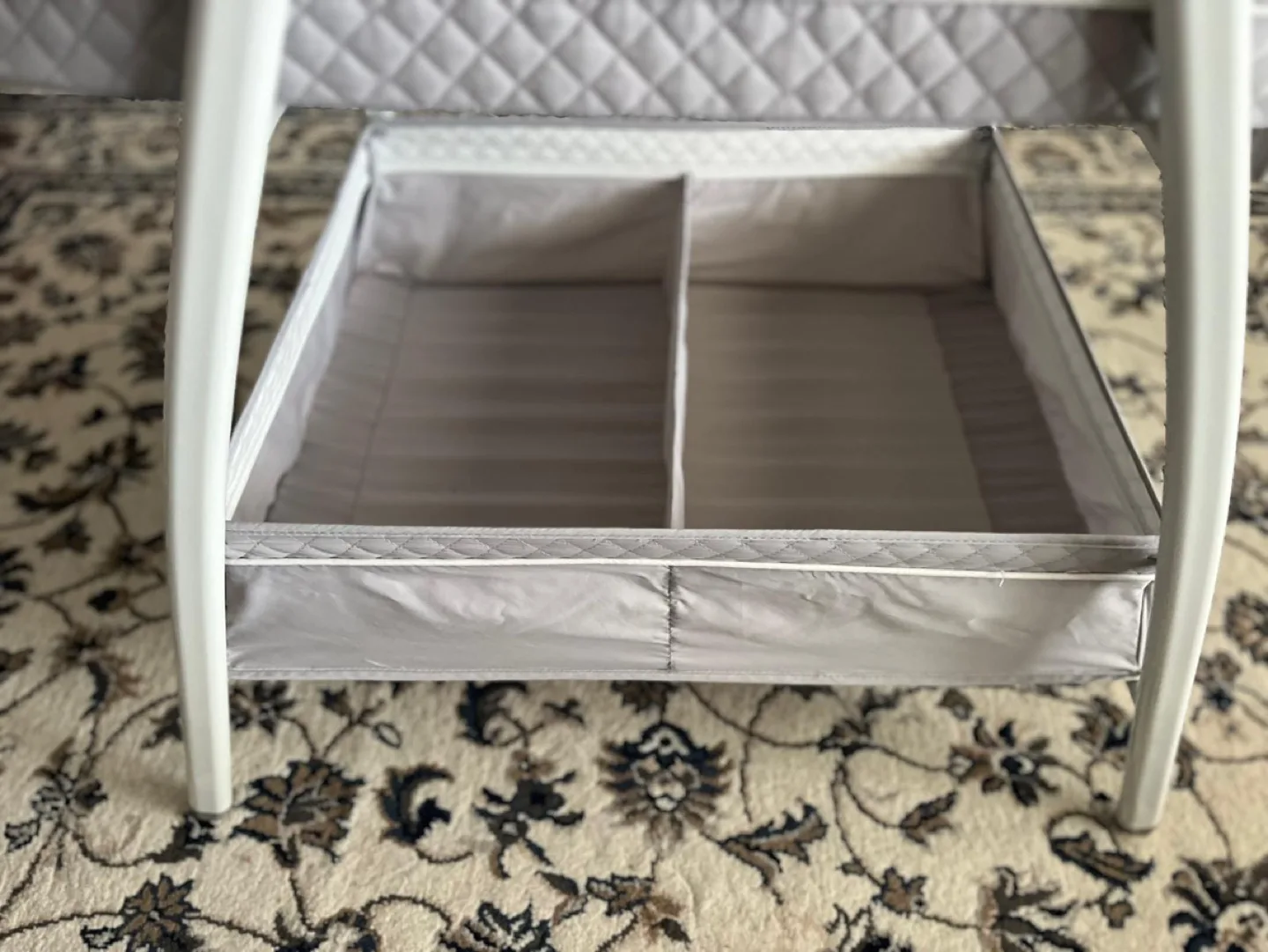 ✨LIKE NEW✨ Baby Bassinet with Storage image indicator(4)