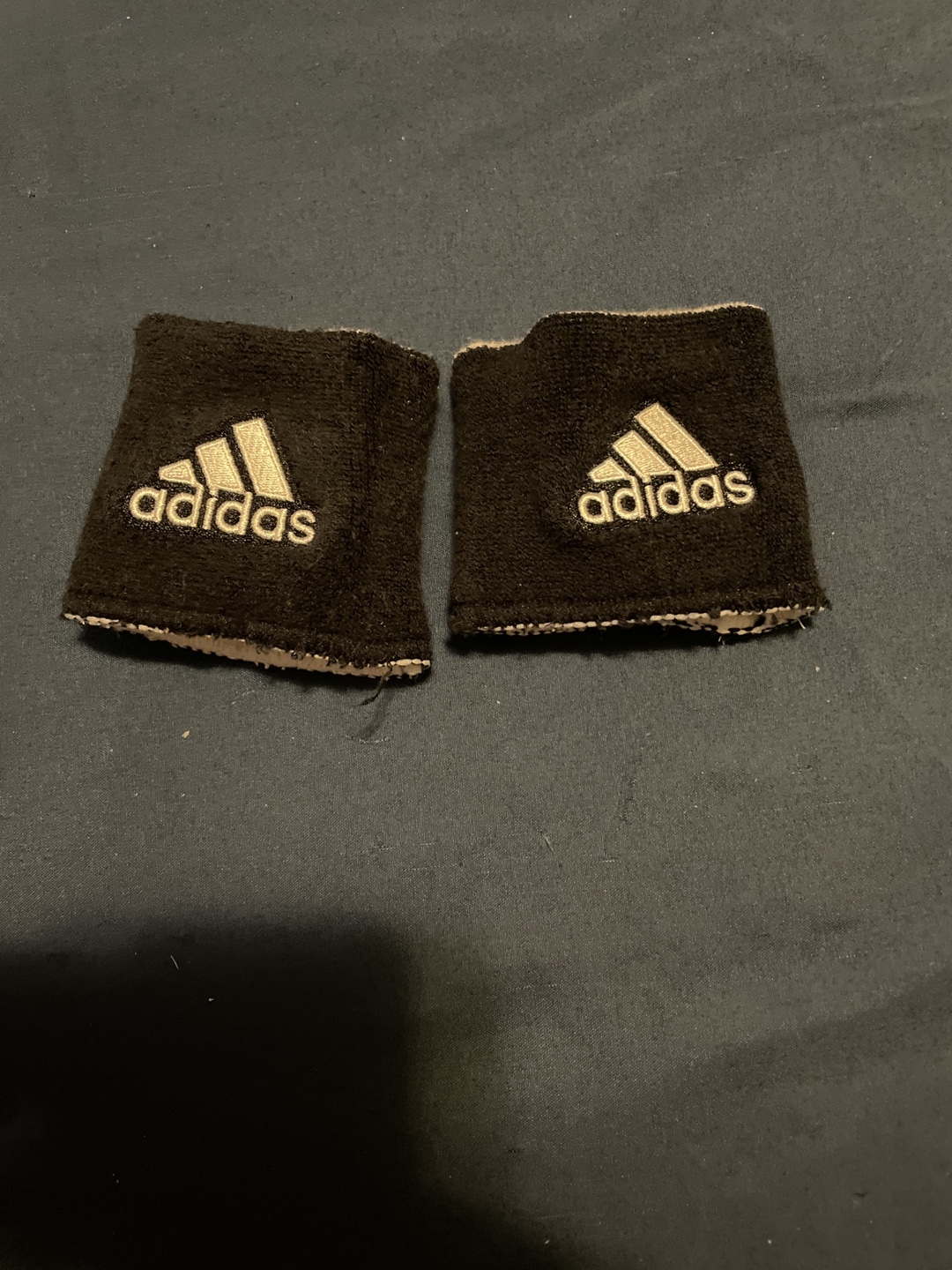 Adidas Men's Interval Reversible Wristbands - Black & White