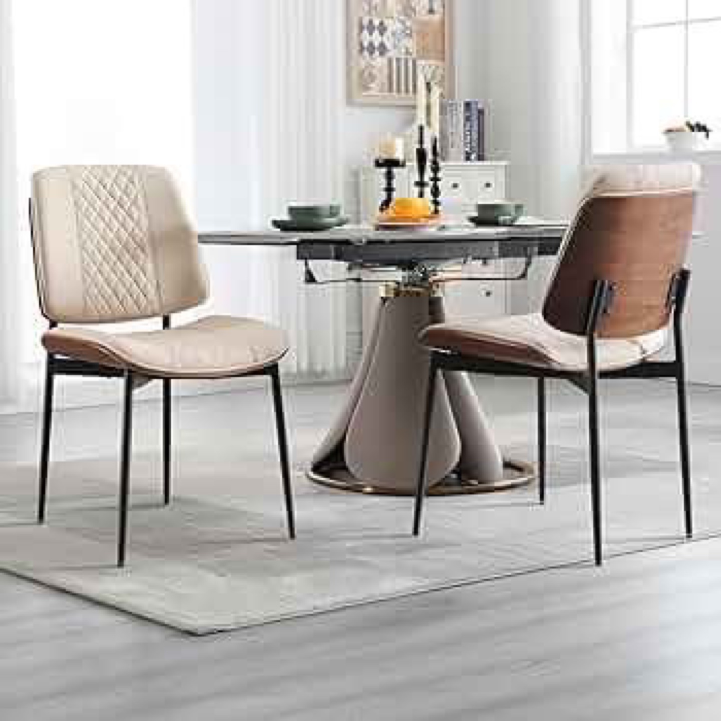 Modern Dining Chairs Set of 5