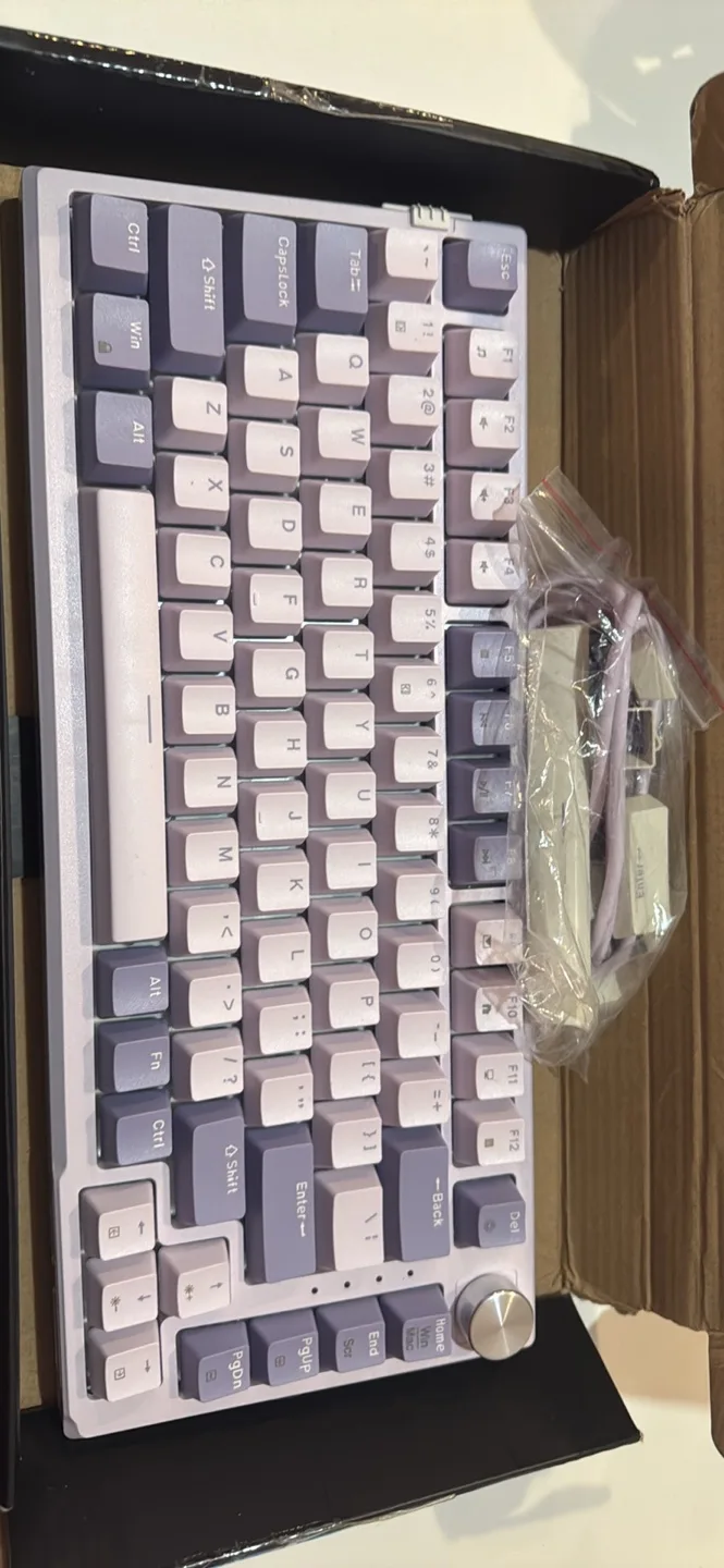 New Keychron K2 Mechanical Keyboard - Lavender Purple thumbnail