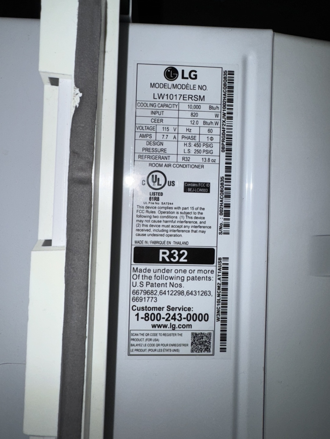 LG 10,000 BTU Window Air Conditioner - photo 2