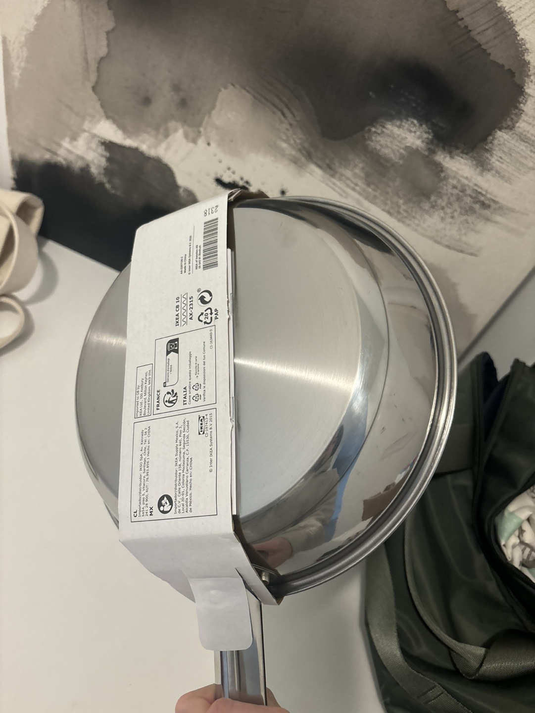 IKEA 24cm Stainless Steel Frying Pan - photo 2