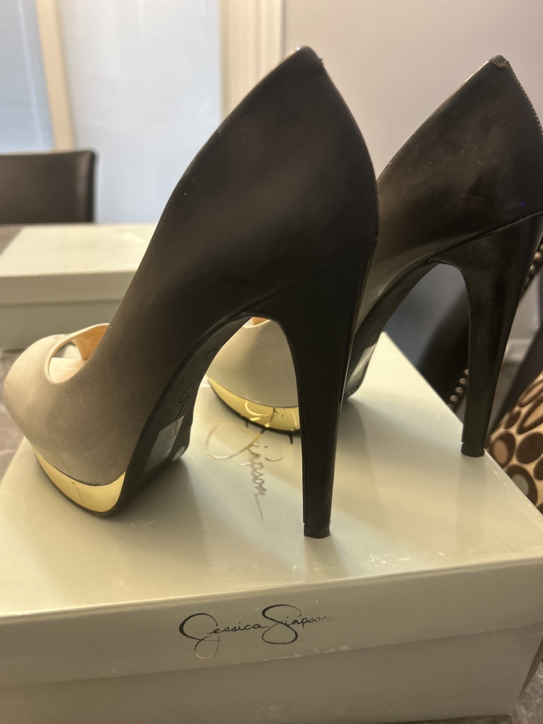 Jessica Simpson Women's Peep-Toe Platform Heels - photo 2