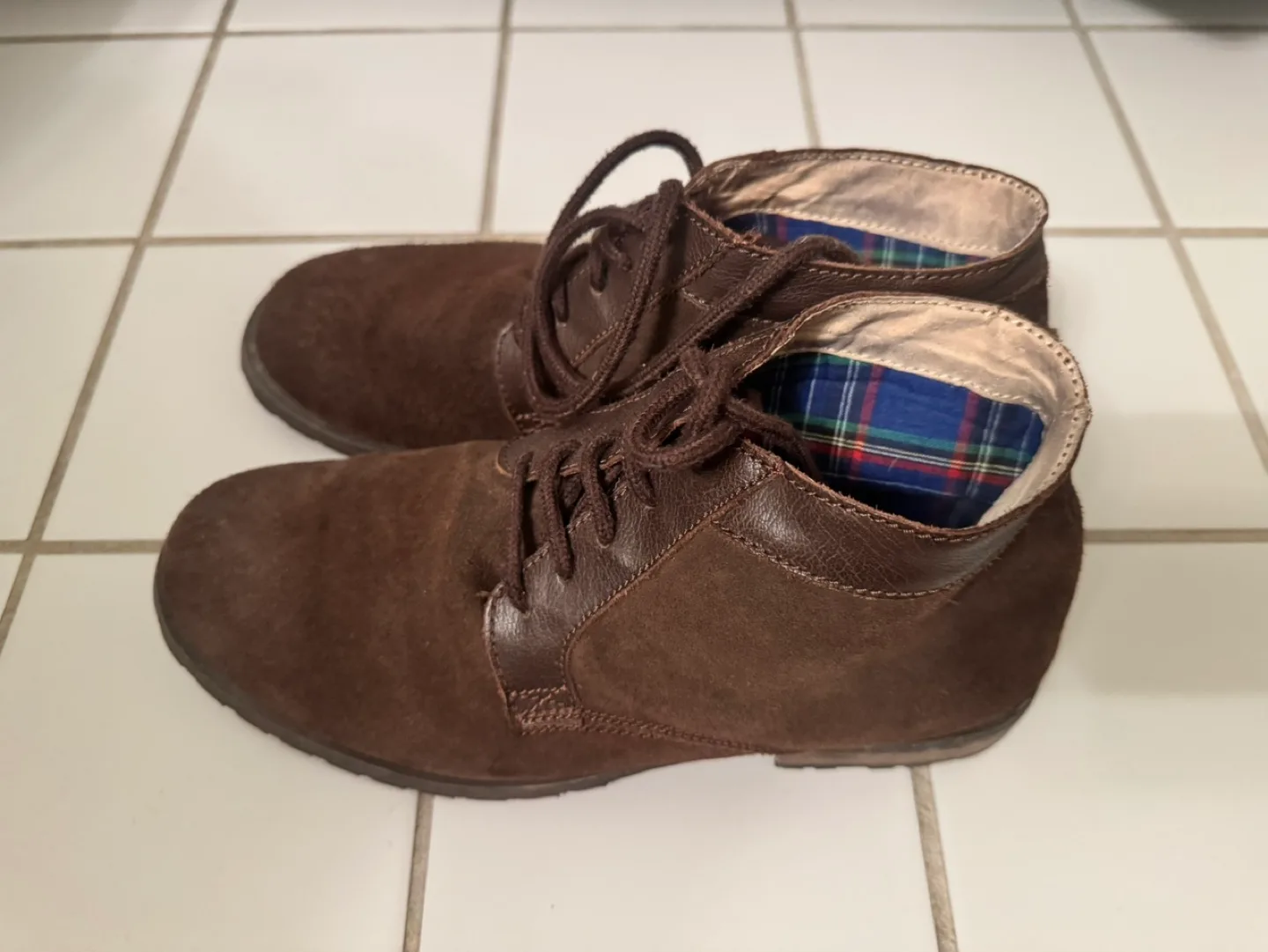 Brown Suede Ankle Boots image indicator(2)