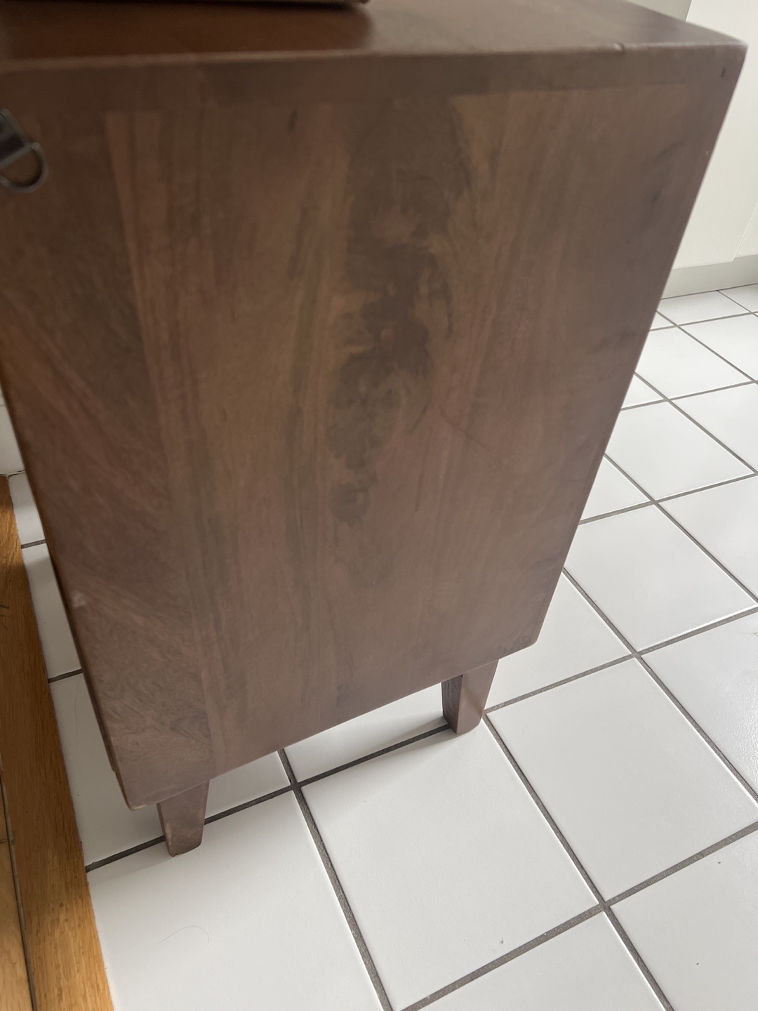 Mid-Century Modern Wooden Nightstand - photo 2