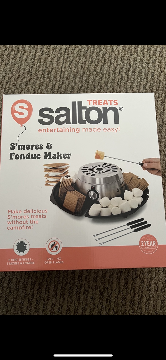 Salton Treats S'mores & Fondue Maker
