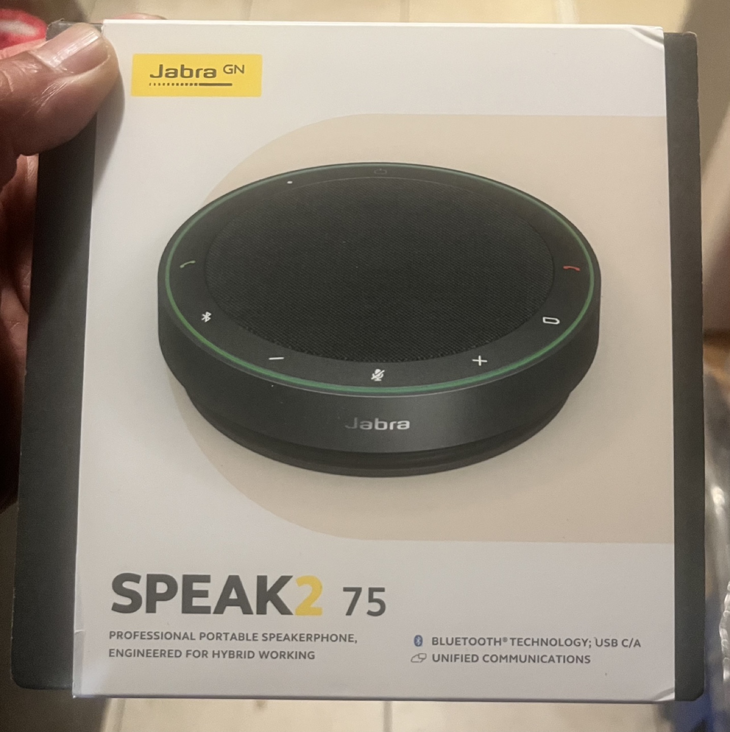 Jabra Speak2 75 Portable Speakerphone - New in Box