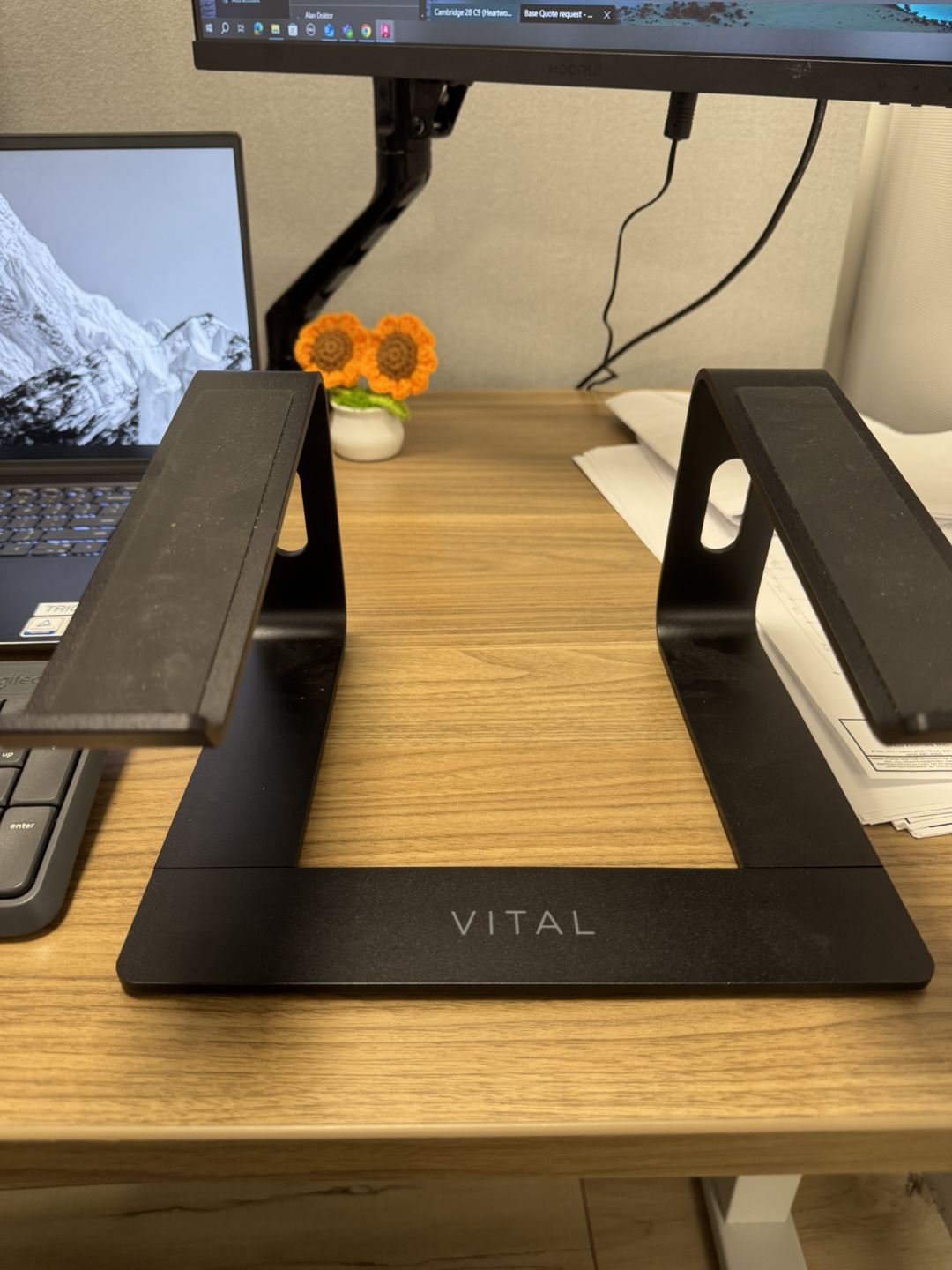 Vital Laptop Stand - Ergonomic Riser for Improved Posture