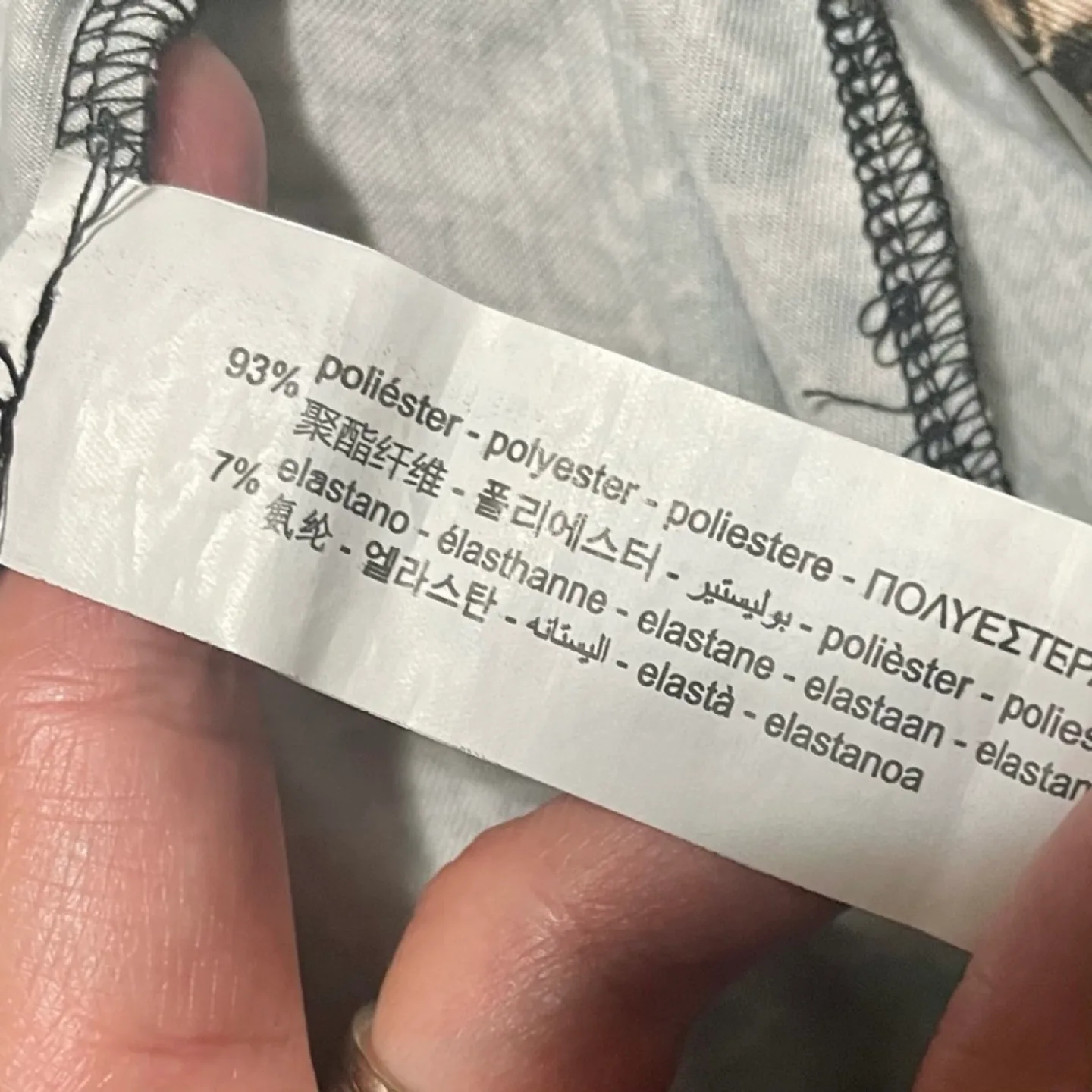 Zara Snakeskin Long Sleeve Bodysuit image indicator(10)