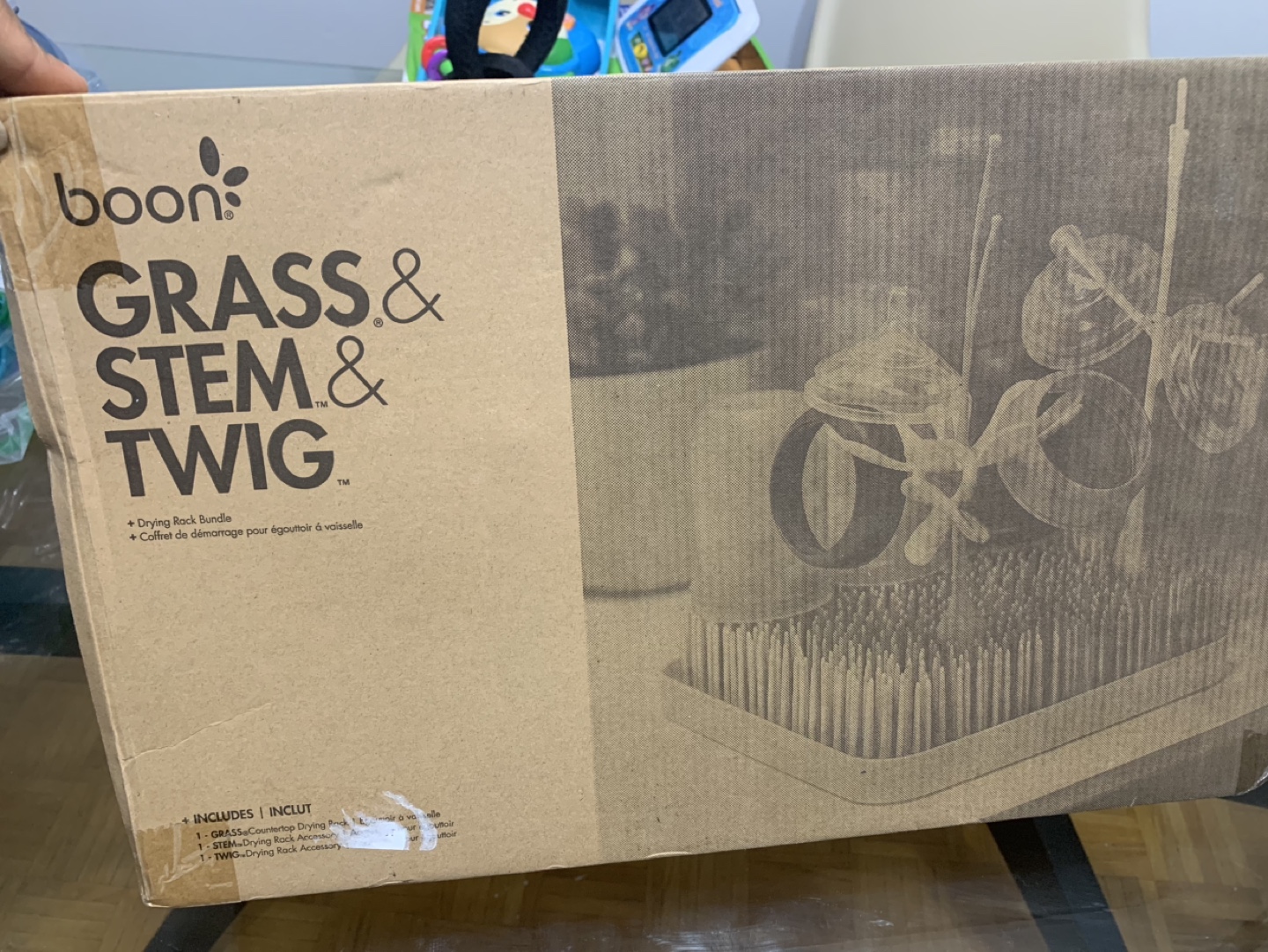 Boon Grass & Stem Drying Rack & Accessories Bundle - Green - photo 2