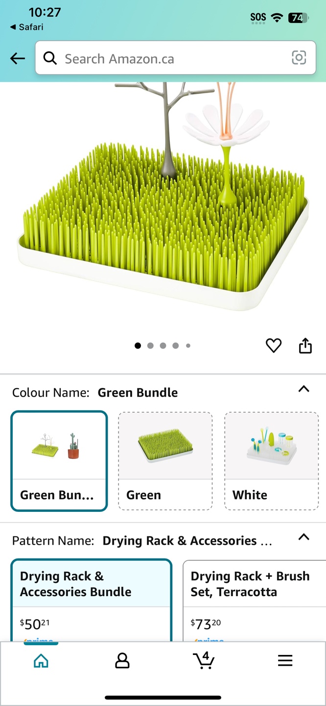 Boon Grass & Stem Drying Rack & Accessories Bundle - Green - photo 3