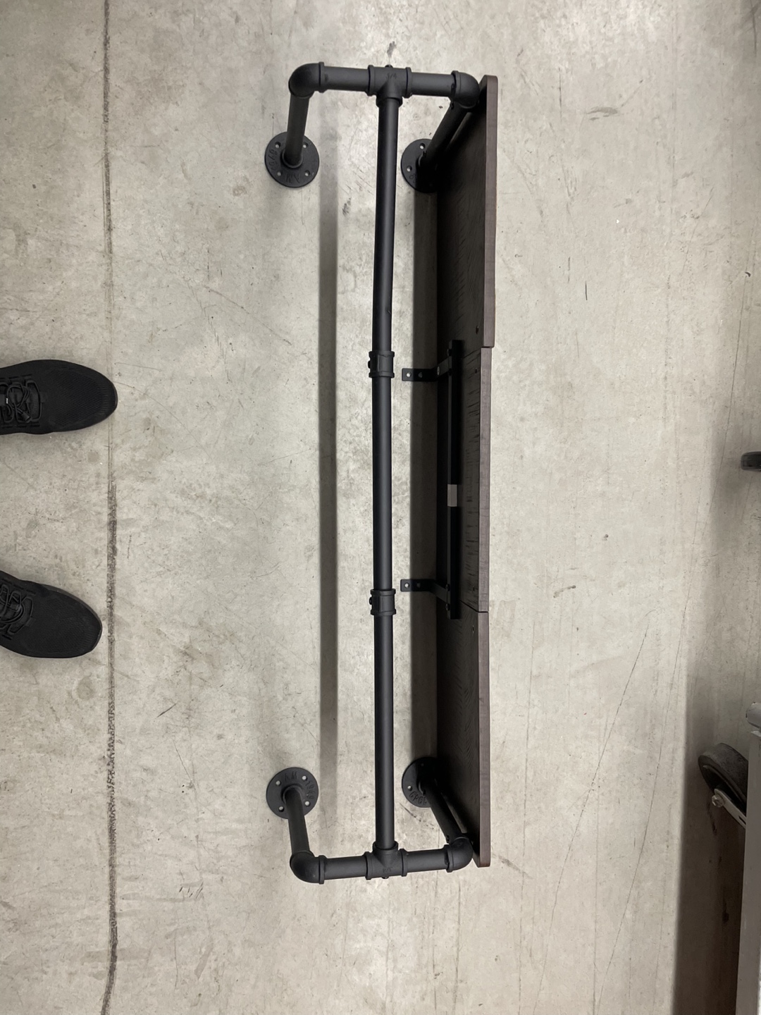 Industrial Style Pipe Shelf