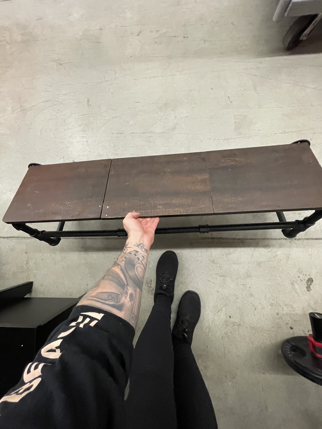 Industrial Style Pipe Shelf - photo 3