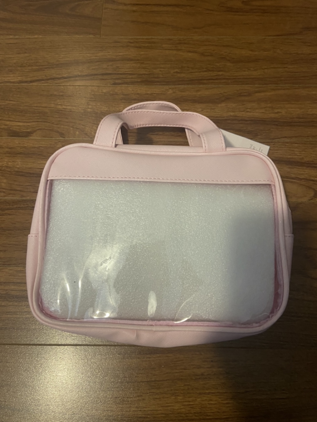 Pink Floral Cosmetic Bag Set - photo 2