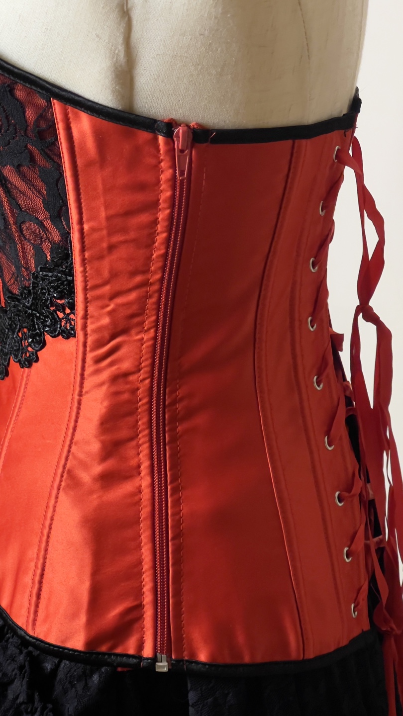 Red and Black Corset - photo 4