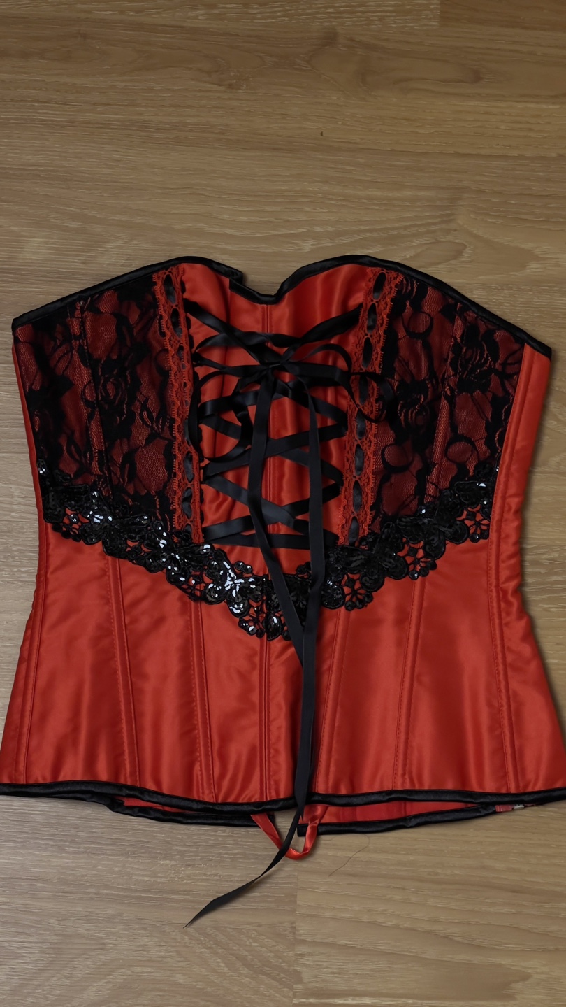 Red and Black Corset - photo 5