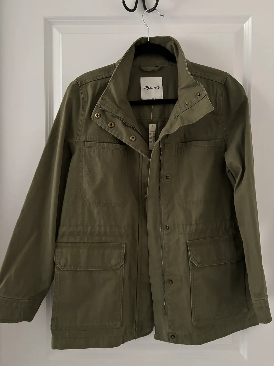 Madewell Utility Jacket - Olive Green image indicator(4)