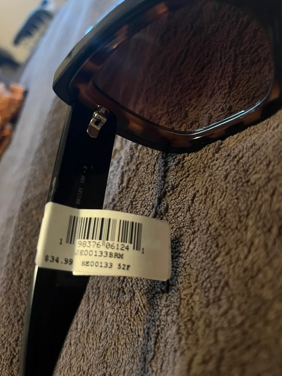 Skechers Square Sunglasses Brown Tortoise image indicator(4)