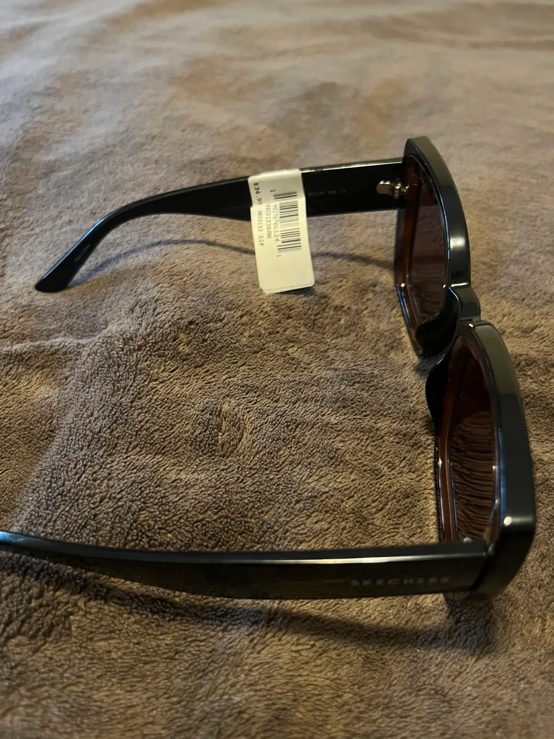 Skechers Square Sunglasses Brown Tortoise image indicator(3)