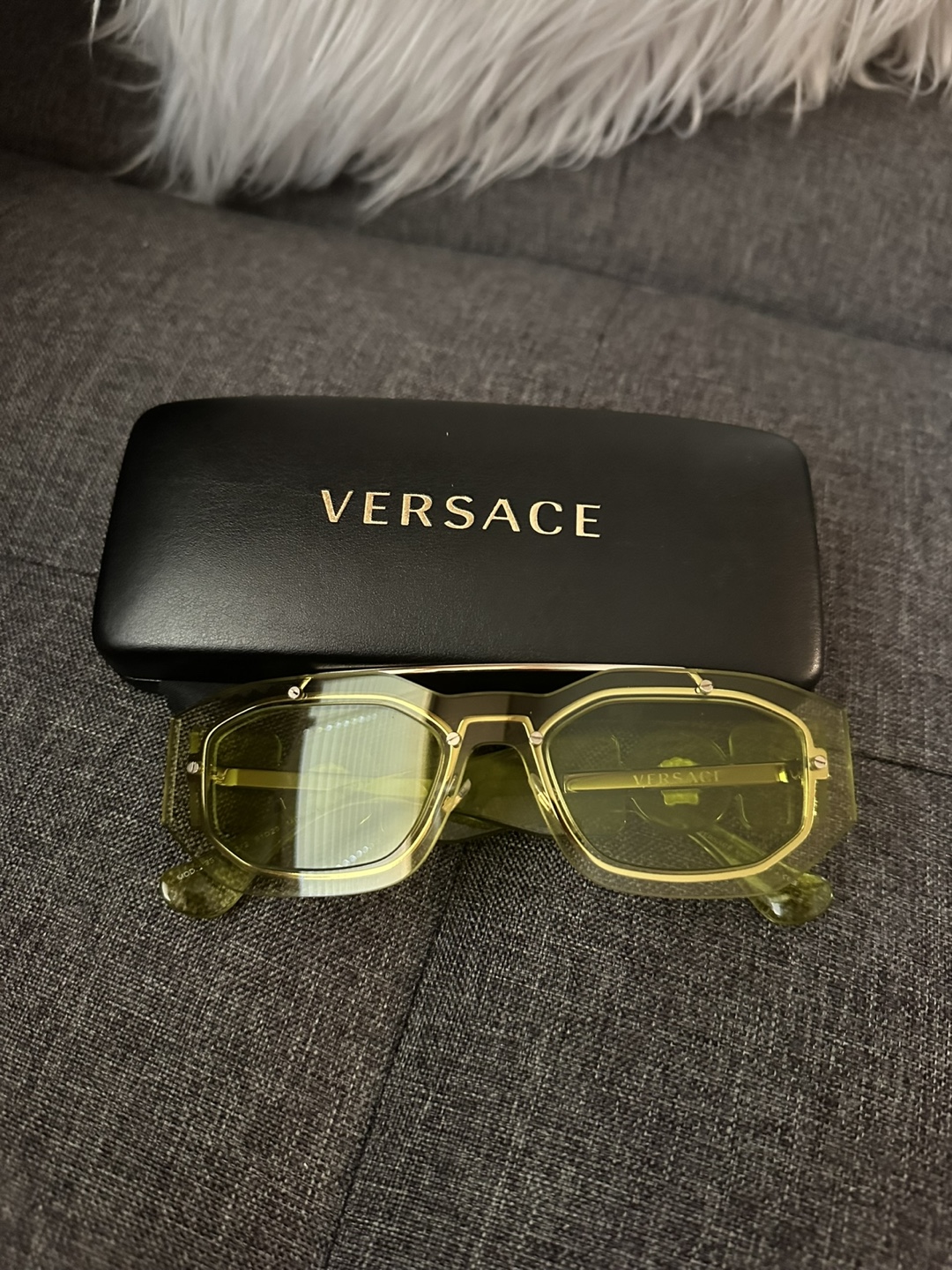 Versace Sunglasses - Lime Green