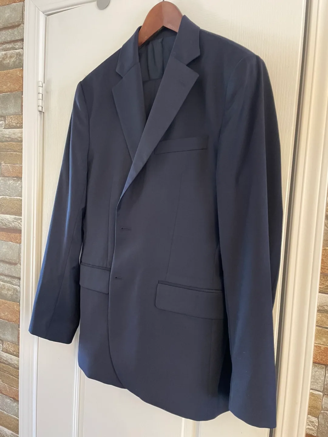 J.LINDEBERG Men’s Suit (Navy. Super 130’s Wool) thumbnail
