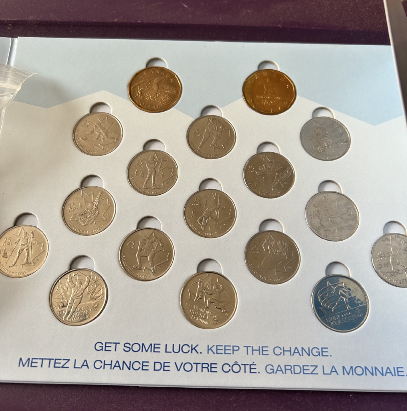 Vancouver 2010 Olympic Circulation Coins - photo 2