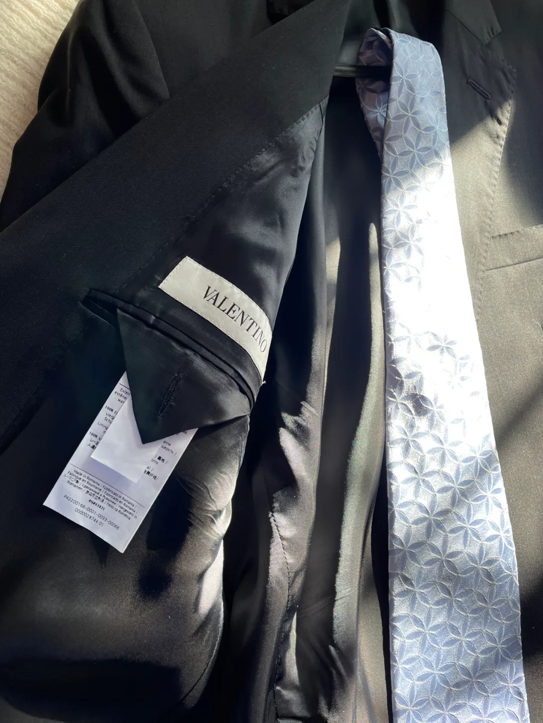 VALENTINO Single-breasted Wool Jacket w Tie image indicator(5)