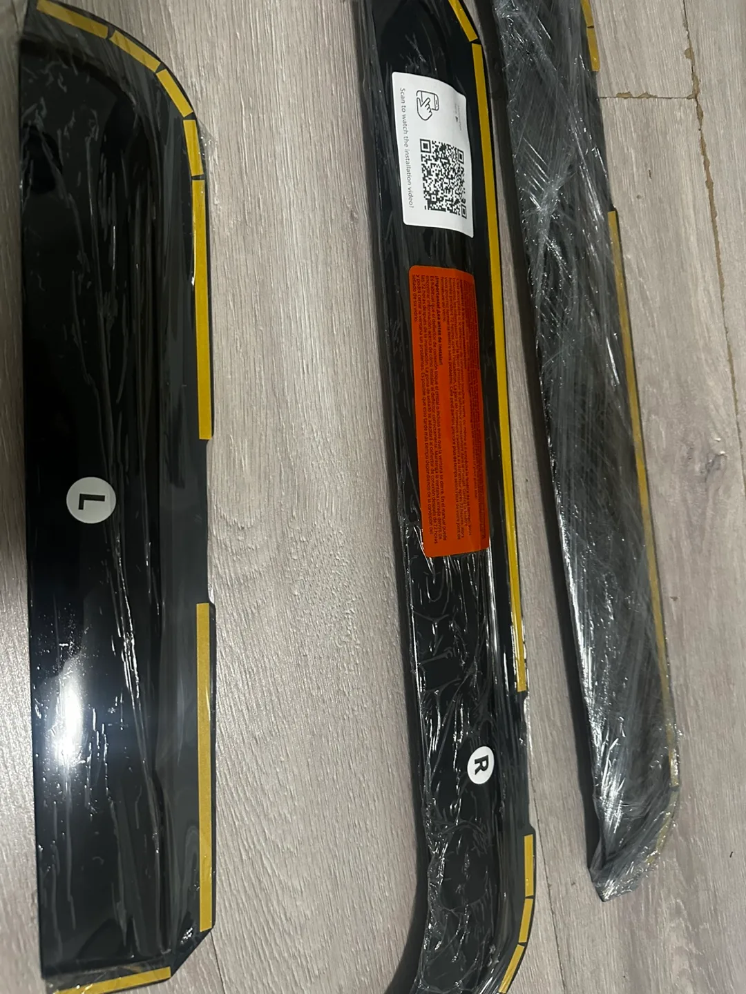 CLIM ART Jeep Wrangler JL Rain Guards - 4 Piece Set image indicator(2)