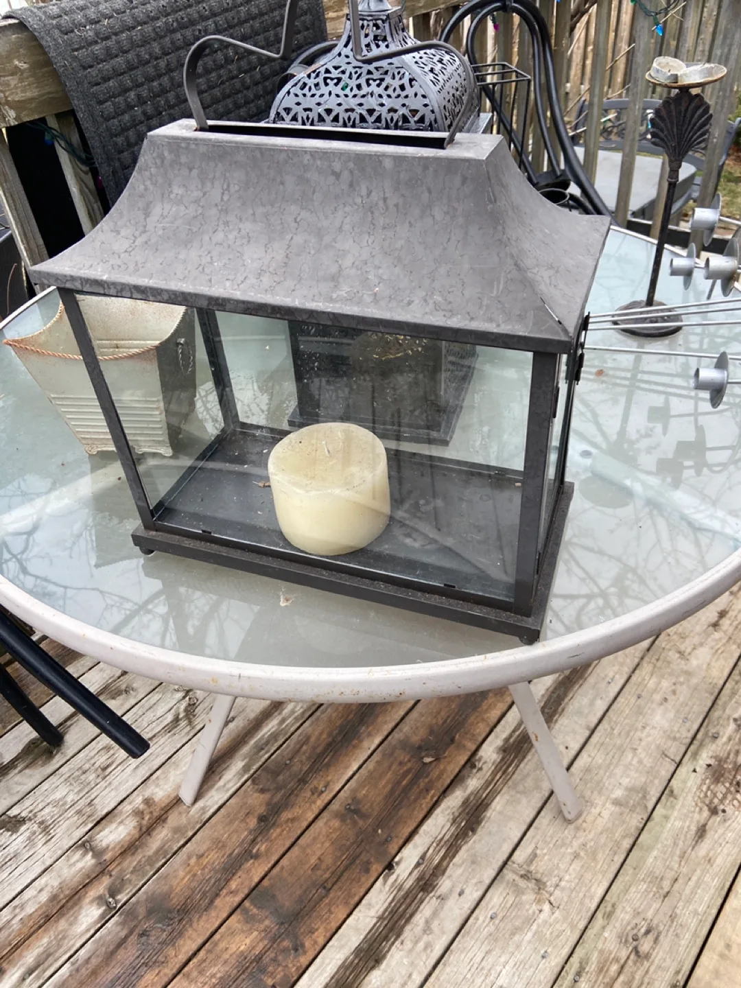 Assorted Metal Candle Holders, Lanterns  🥕 image indicator(2)