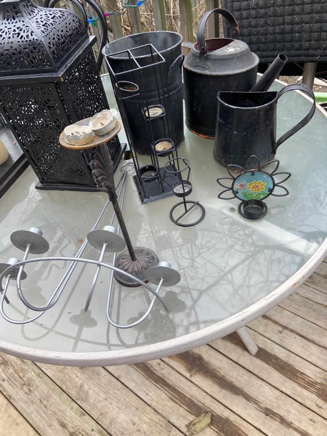 Assorted Metal Candle Holders, Lanterns  🥕 image indicator(3)