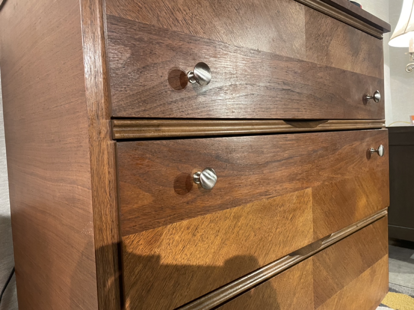 Mid-Century Modern Three-Drawer Dresser - photo 5