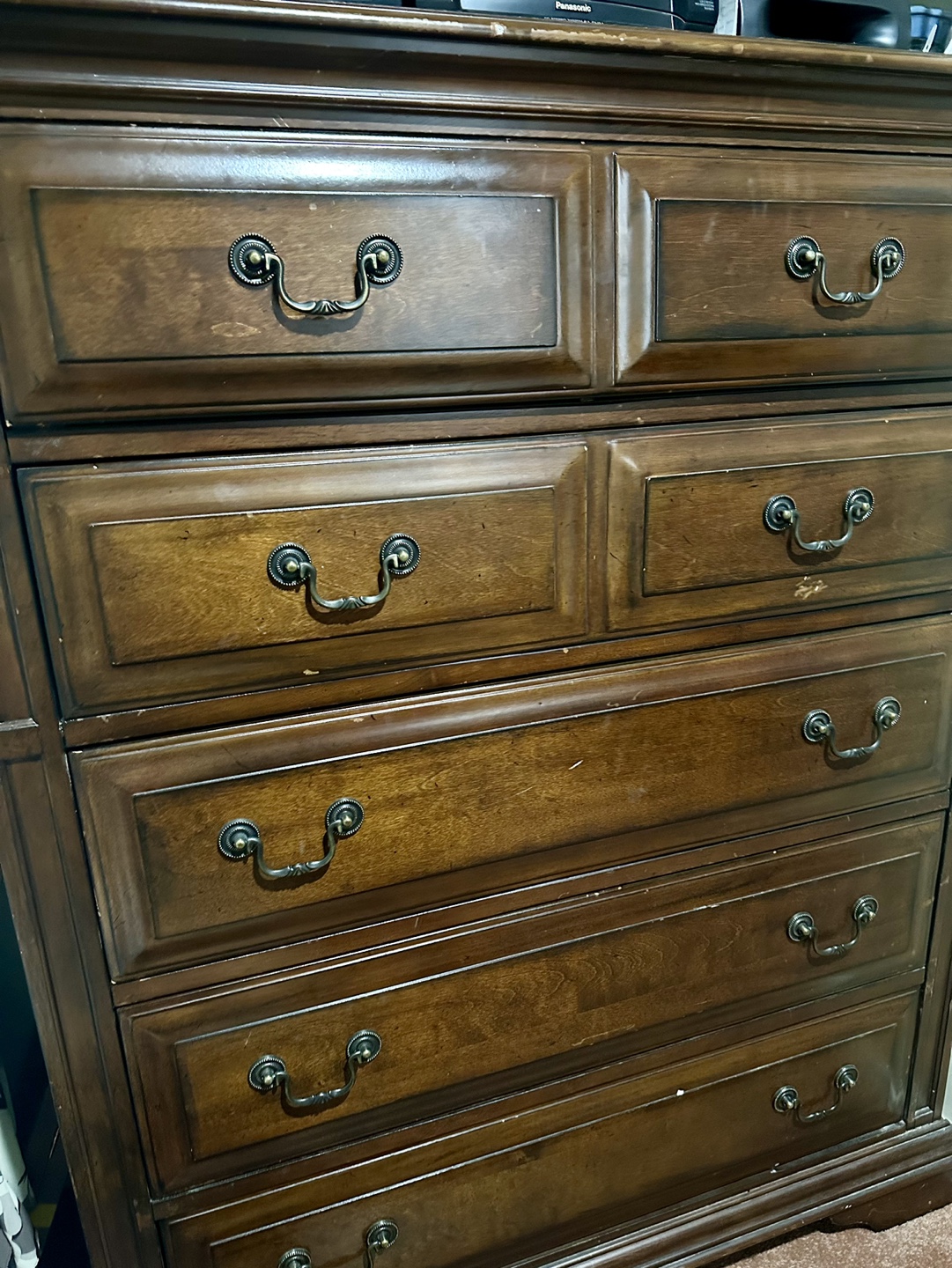 Wooden Chest of Drawers - photo 3