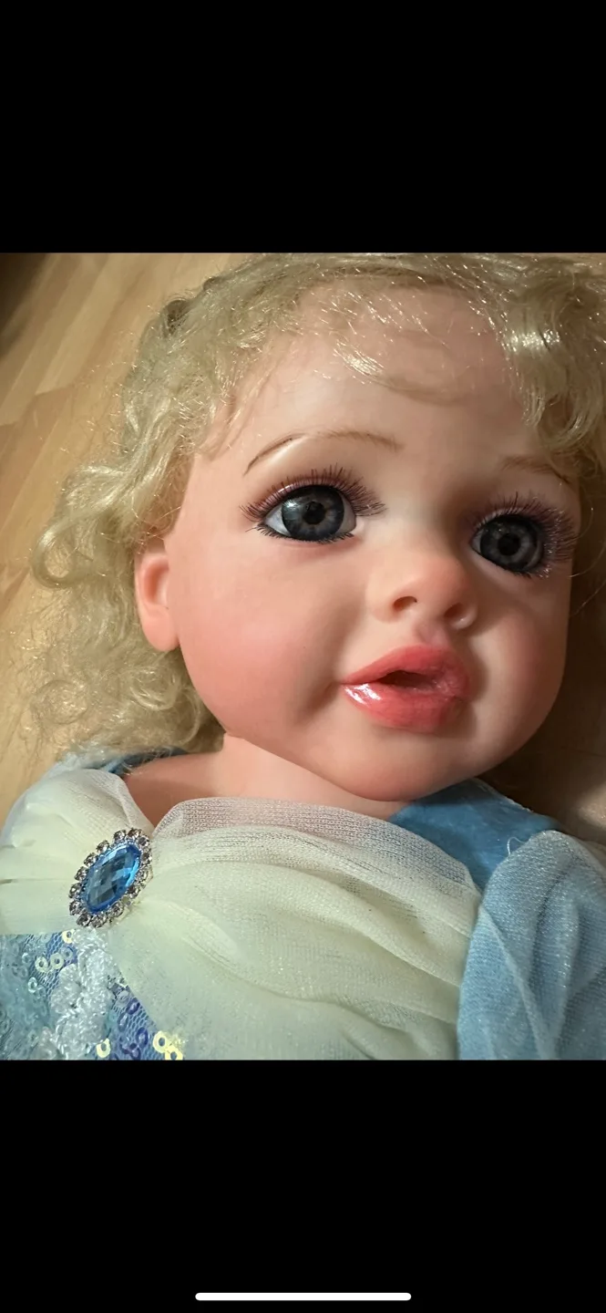 Reborn Baby Doll in Blue Dress image indicator(2)