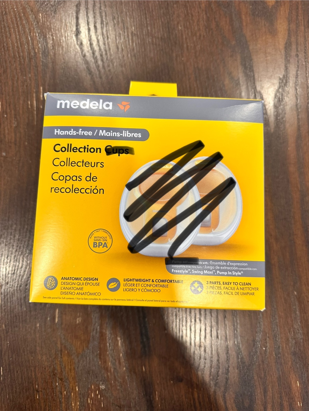 BNIB Medela Collection Cups - Hands-Free