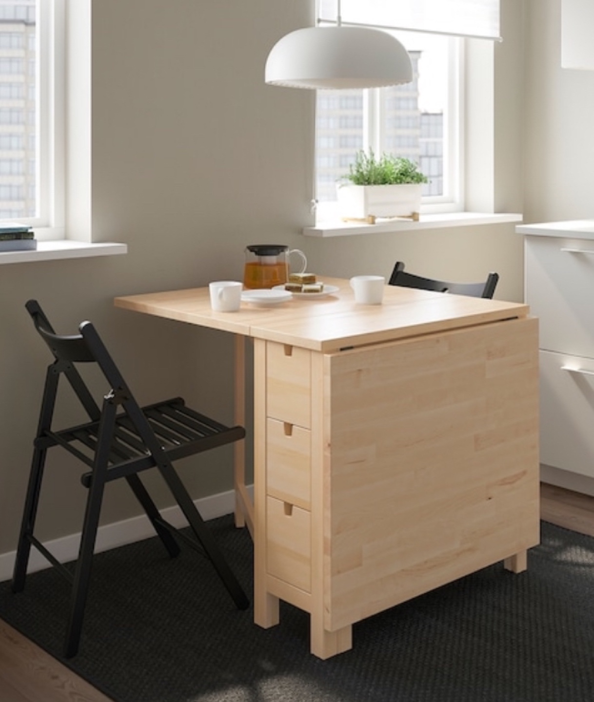 IKEA NORDEN Gateleg Table - Birch - photo 3