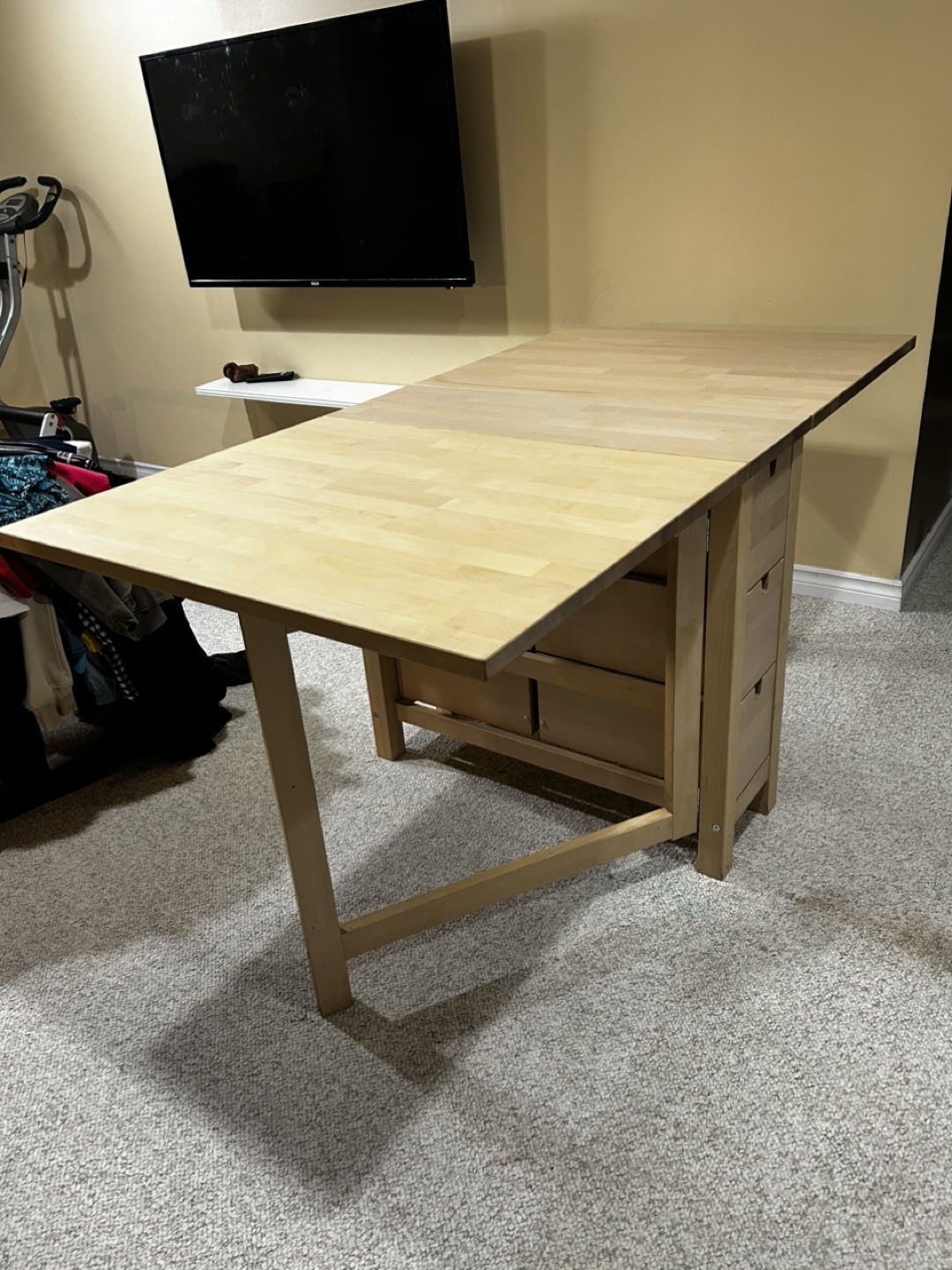 IKEA NORDEN Gateleg Table - Birch - photo 5